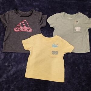 Assorted Baby T-Shirts - Adidas &G Garanimals Brand